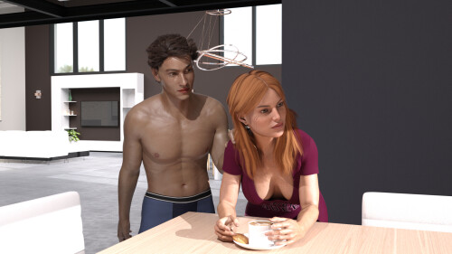 欧美SLG汉化3D丨我哥哥的妻子 My Brother's Wife v0.9丨【20230616】 游戏截图 1