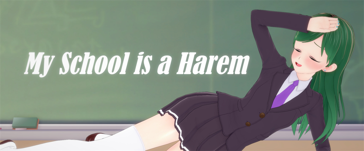 日系SLG/AIGPT汉化/3D丨我的学校是个后宫 My School Is a Harem  v0.33【20240920】 游戏截图 4