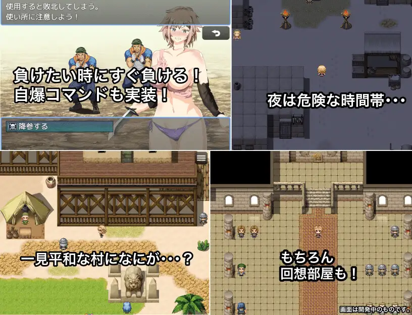 爱丽丝物语~谜之遗迹荒芜之村/エリスサーガ 謎の遺跡と墓荒らしの村【20221230】 游戏截图 4