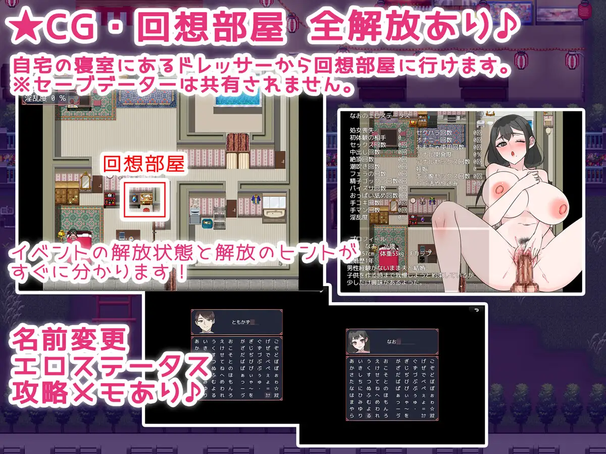 RPG/GPT汉化/NTR丨正在堕落的妻子/奥さんは堕ちていく。【20240503】 游戏截图 4