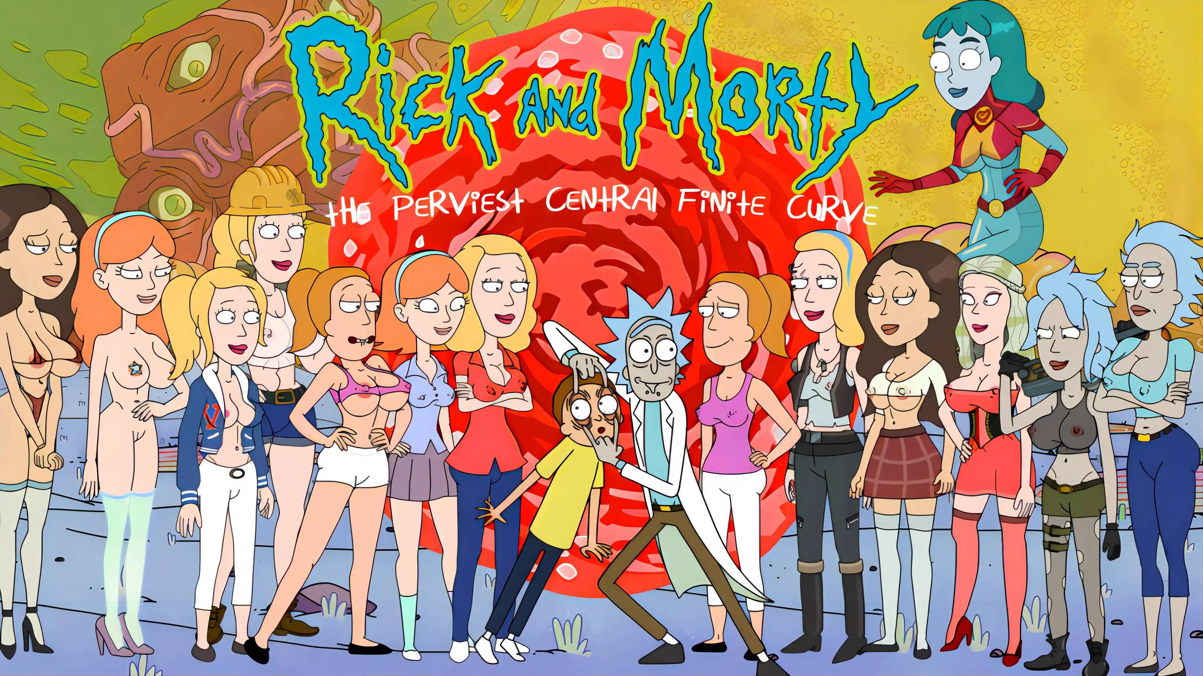 同人SLG/汉化/动态/汉化版丨最难缠的中央有限曲线/Rick And Morty-The Perviest Centrai Finite Curve v3.4【20241209】 游戏截图 8