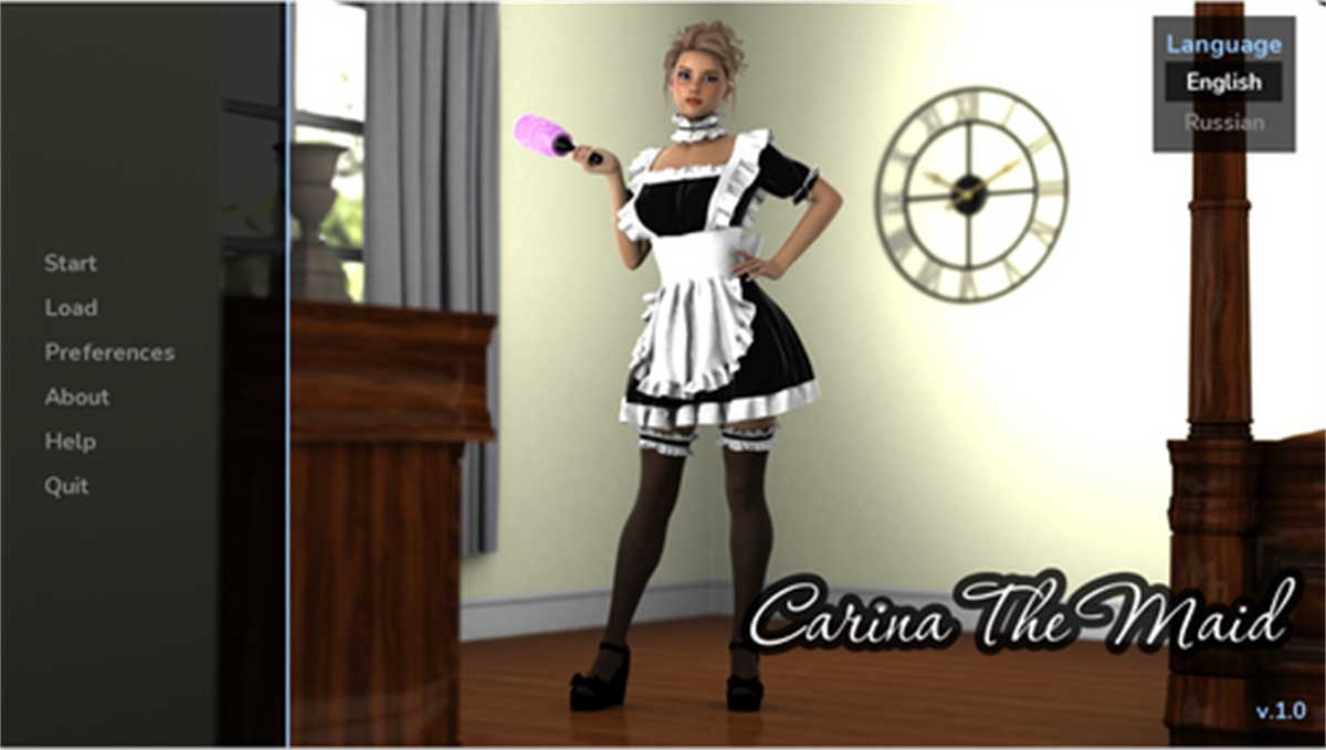 欧美SLG汉化动态丨女仆卡琳娜 Carina The Maid v1.0【20230707】 游戏截图 2