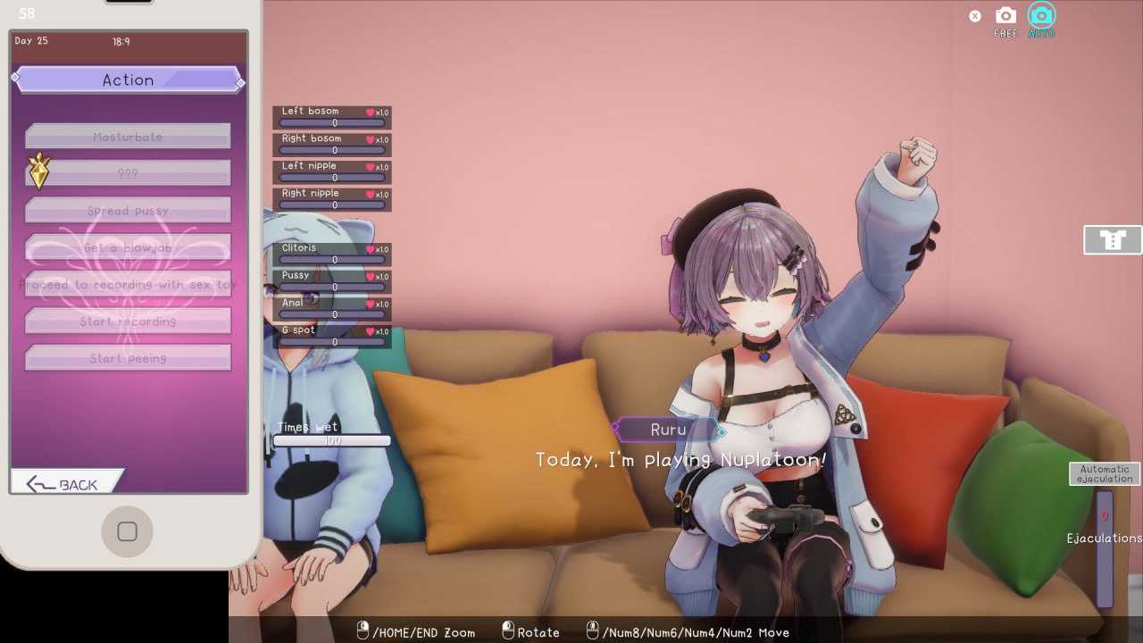 3D游戏/官中/更新丨催眠アイドル 女子大生ライバーと催眠アプリでエッチしちゃう話 Ver1.023 DL官方中文版【20240710】 游戏截图 5