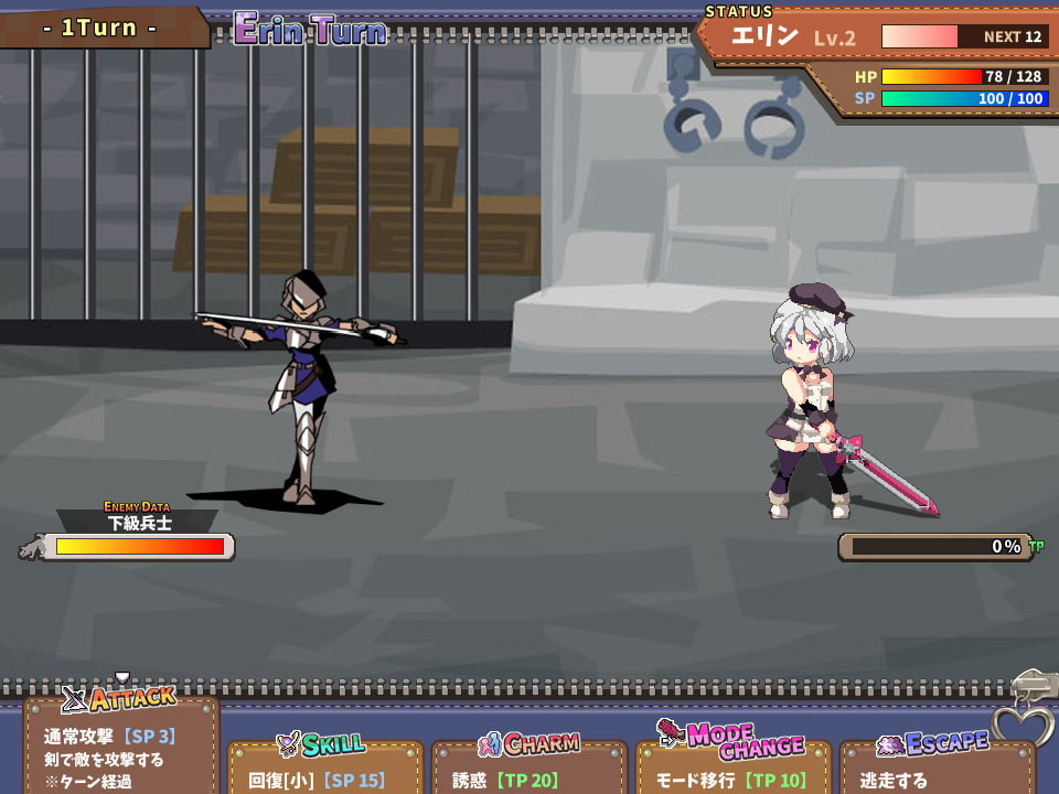 女骑士艾琳：Knight of Erin Ver1.06 精翻汉化版【20221230】 游戏截图 1