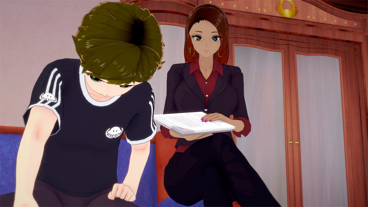 日系SLG/AIGPT汉化/3D丨大学时代的海岛之夜 College days Island nights v0.2【20241005】 游戏截图 1
