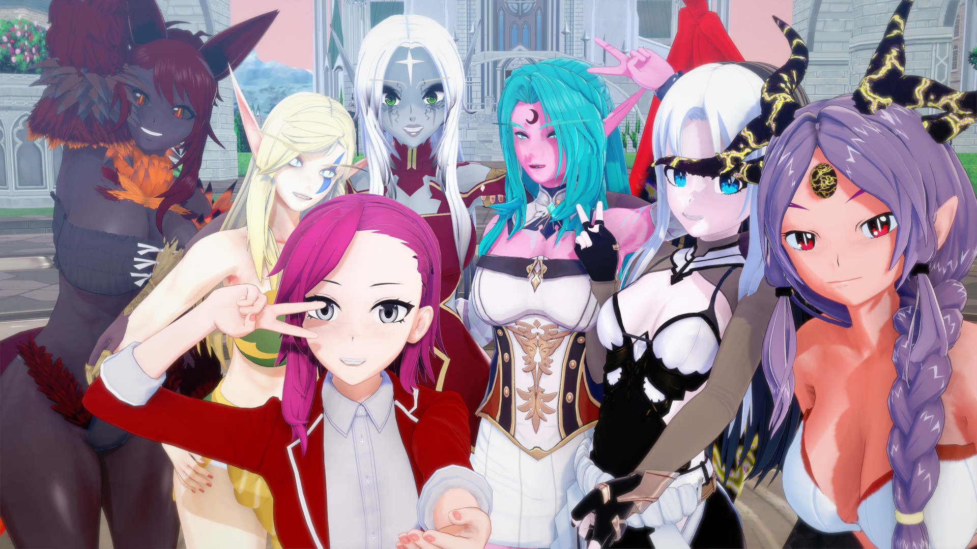 精英学院 AcademyoftheElite v0.2 汉化版【PC10月】 游戏截图 3