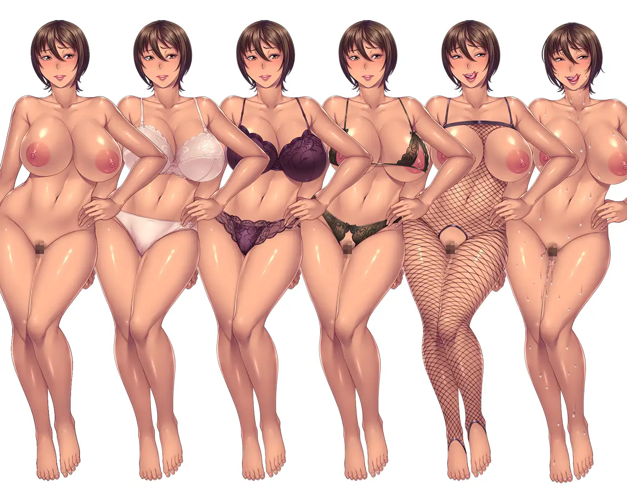 ADV拔作/机翻/有CV丨母ちゃんの友達にシコってるところ見られた。【20231016】 游戏截图 5