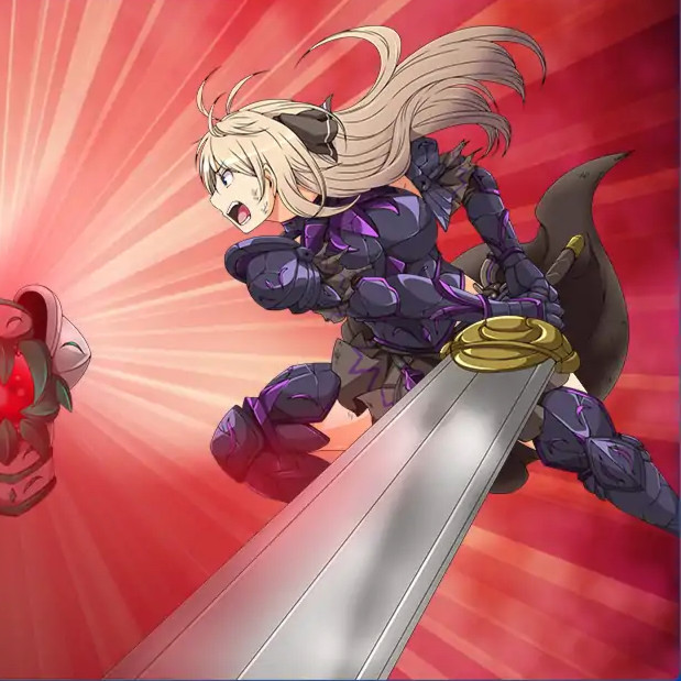 高阶女战士与恶魔之铠