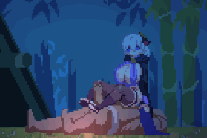 动作ACT/像素/动态丨赤莲忍法帖~赤蓮忍法帖~V0.0.2 DL官方日文体验版【20240410】 游戏截图 3