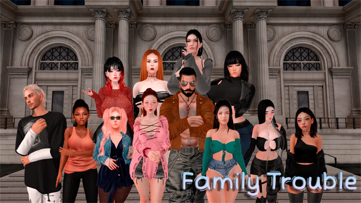 欧美SLG汉化动态丨家庭麻烦 Family Trouble  v0.9 Beta【20240313】 游戏截图 3
