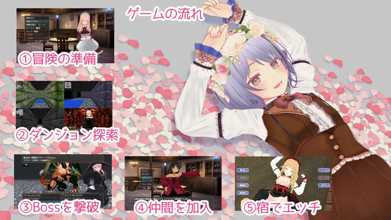 迷宫之花/迷宮ノ花 Ver1.13 【20230502】 游戏截图 3