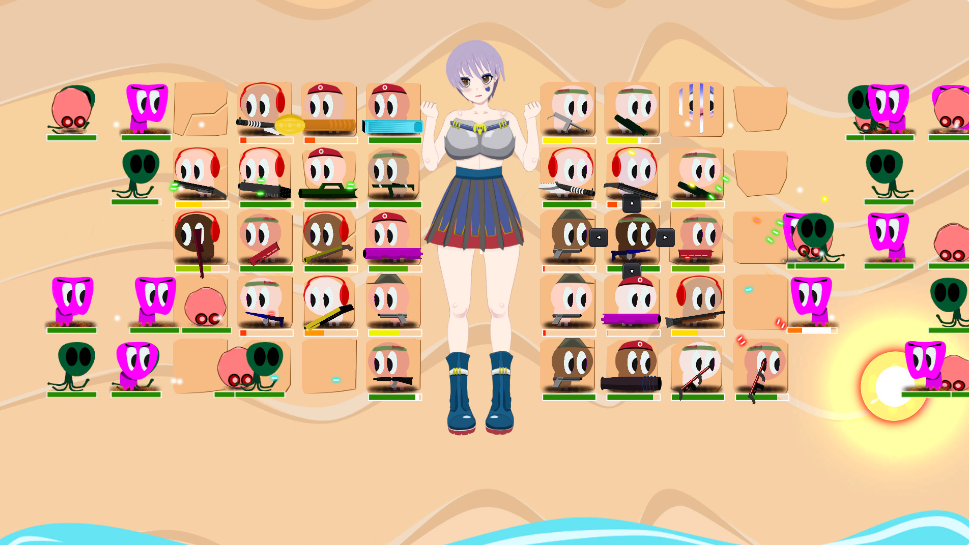 恋人的悸动阿尔法塔防 Throb of Lovegirl: A Ero Waifu TD Ver1.0.113 【20221118】 游戏截图 2