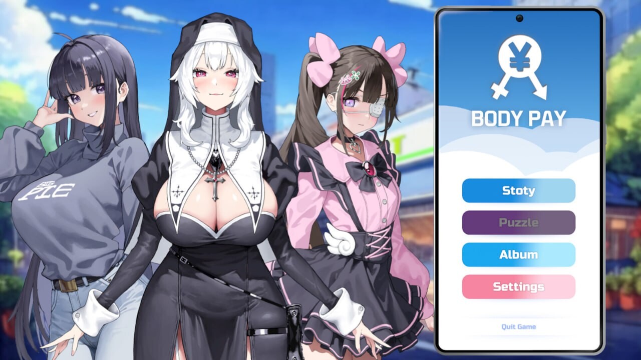 休闲SLG/动态/更新丨 Body Pay OMG! Body Pay《我的天啊!一个胸部丰满的女人正在主动引诱我!》v20250226 官中步兵版+存【20250314】_1 游戏截图 5