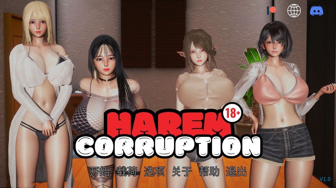 亚洲风SLG/动态丨 后宫腐败 Harem Corruption V1.0  汉化版 【20240920】 游戏截图 2