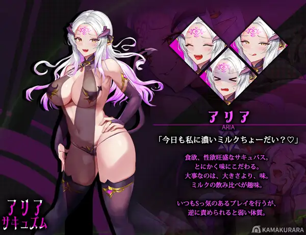 SLG/互动/魅魔/动态/PC丨魅魔点点爽 アリアサキュズム+全CG存档【20241125】 游戏截图 1