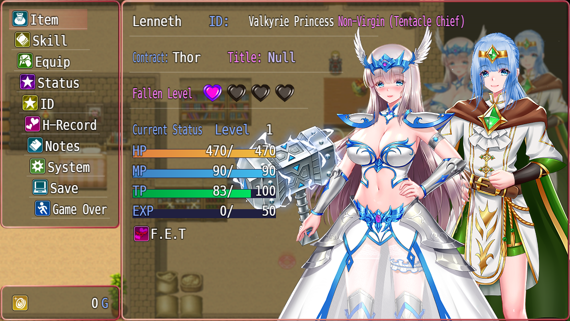 RPG/机翻无码/新作/NTR丨墮天女武神 Fallen Valkyrie V0.3221.7G【20231225】 游戏截图 7