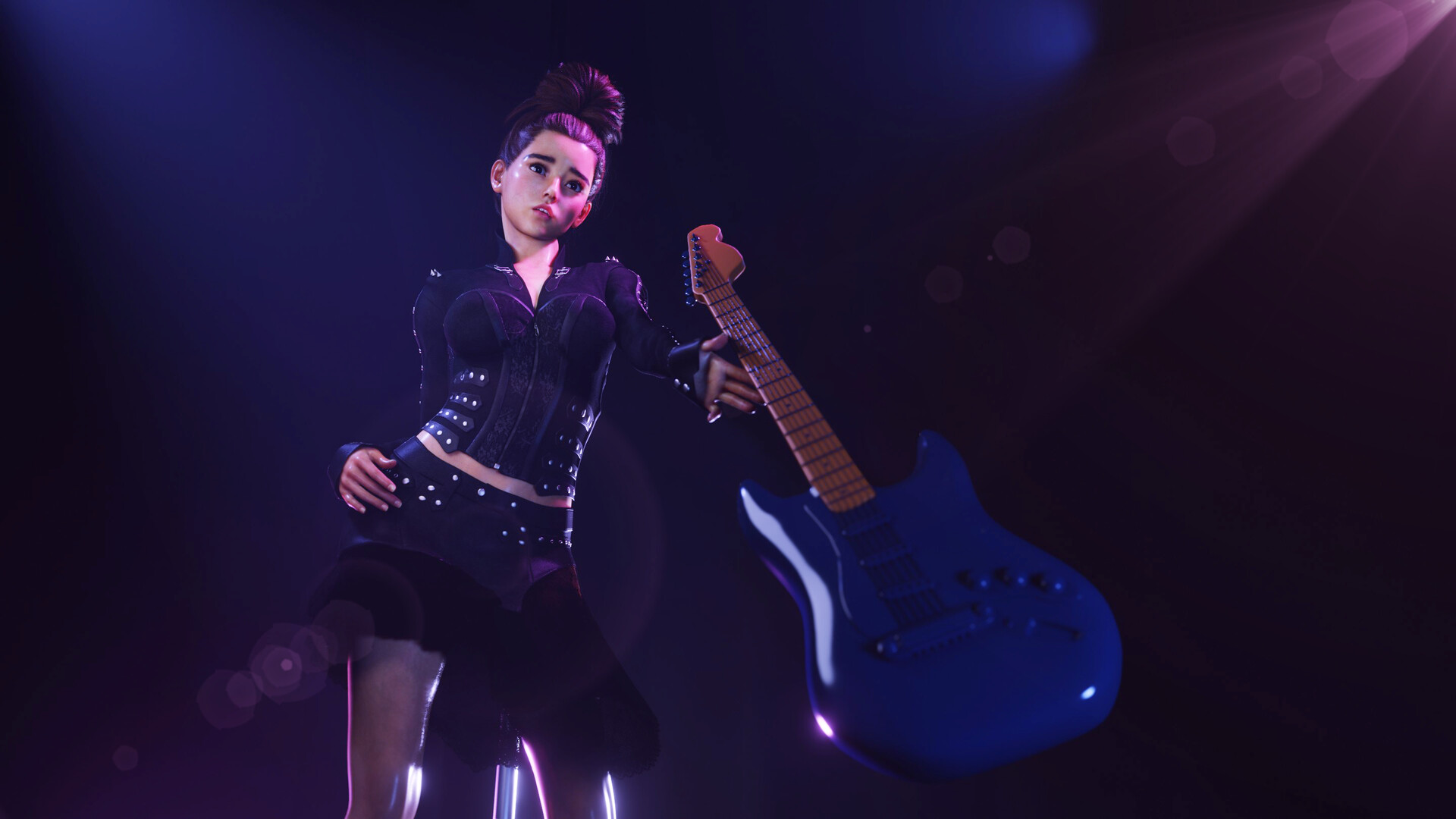 性爱摇滚 Hardrock Sex 3D 动态无码【PC10月】 游戏截图 6