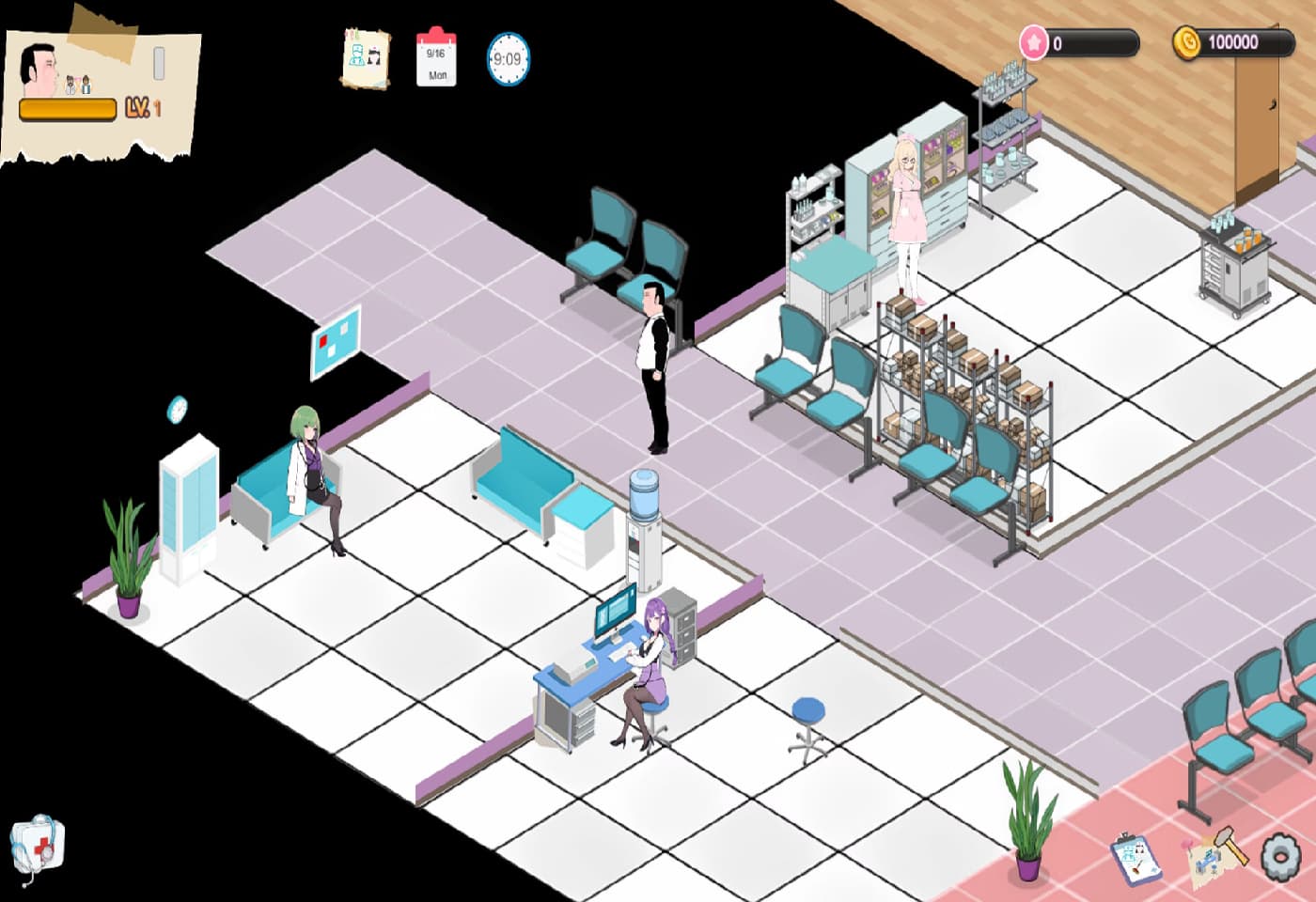 SLG/官中/动态无码丨黑山综合医院/BM General Hospital Ver2.0 官方中文步兵版【20250314】_1 游戏截图 5