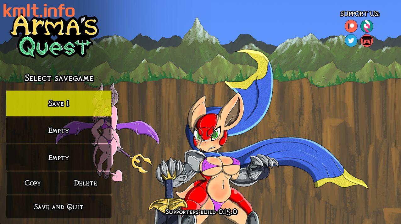 动态/福瑞/cv/生肉/战斗H丨ArmasQuest-Supporters-Build-0.15.0【20241112】 游戏截图 1