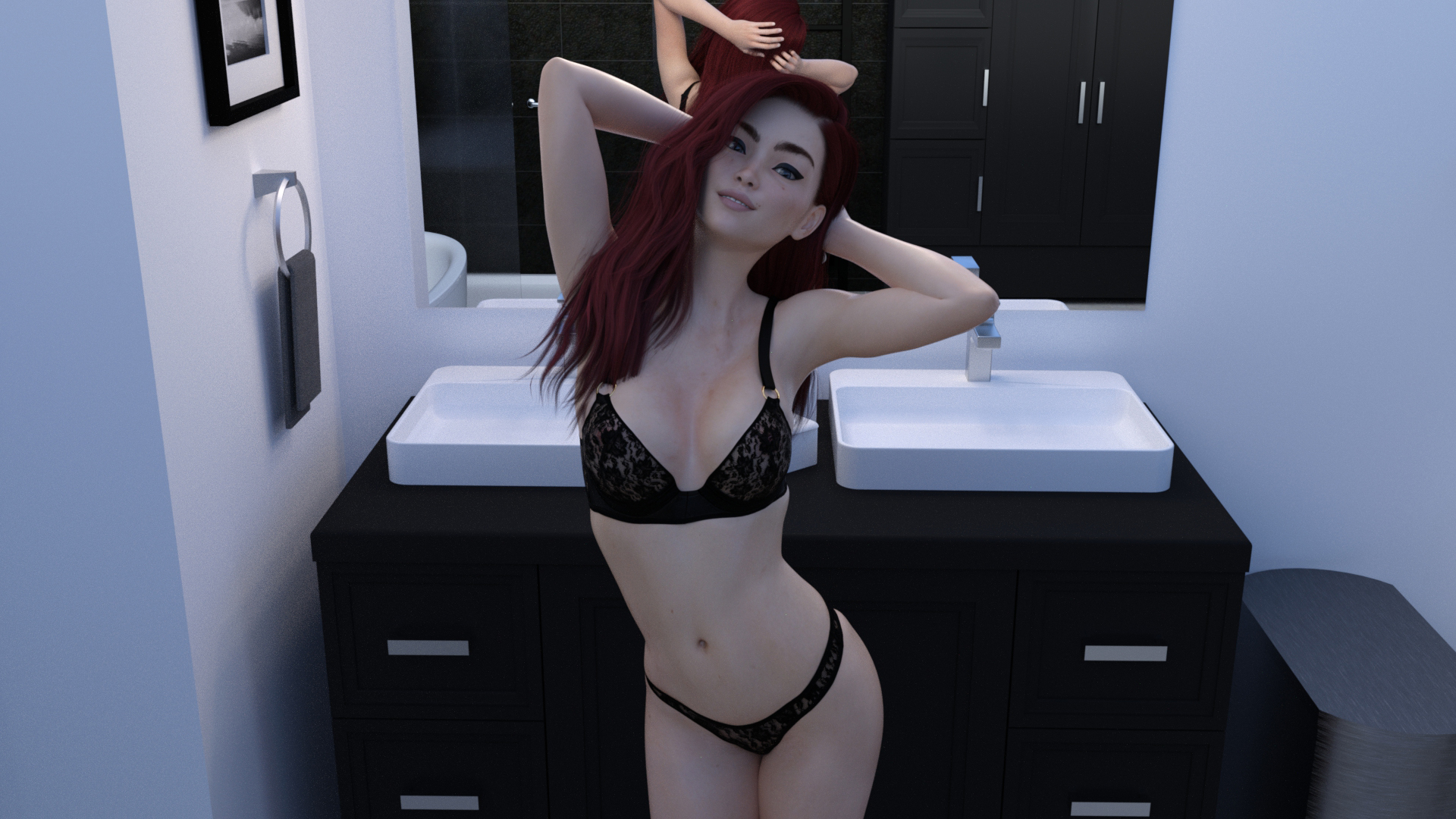我的模特女儿MyModelX-v0.5重置版 游戏截图 1