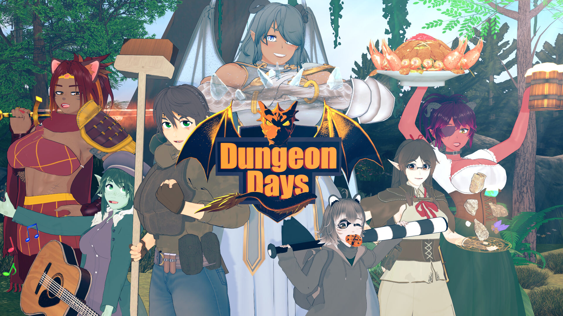 日系SLG汉化2D丨地下城日 Dungeon Days v0.06【20240221】 游戏截图 6