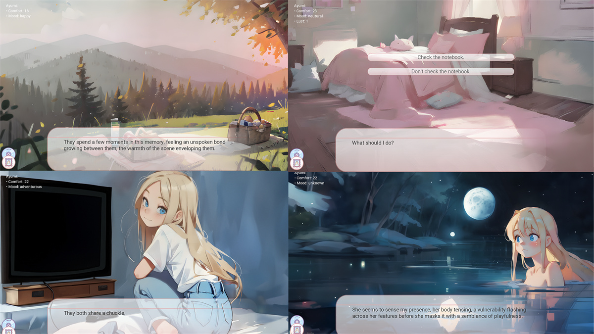 日系SLG汉化2D丨淫梦:被禁止的联系 Lustful Dreams The Forbidden Connection v0.0.2【20240114】 游戏截图 5