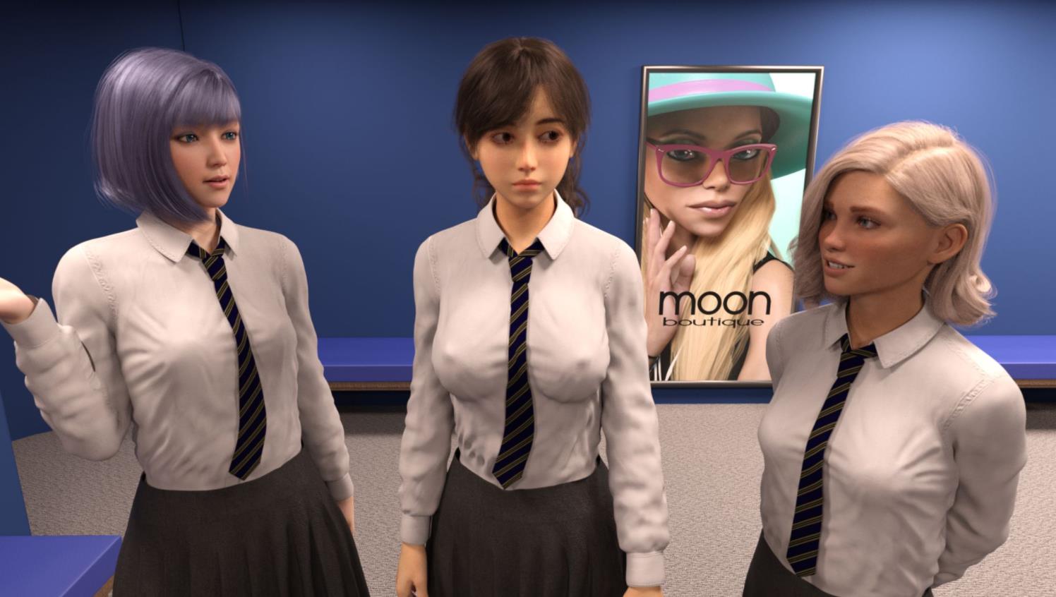 欧美SLG汉化动态 | 裸体学校 Nudist School v0.6 【20230513】 游戏截图 3