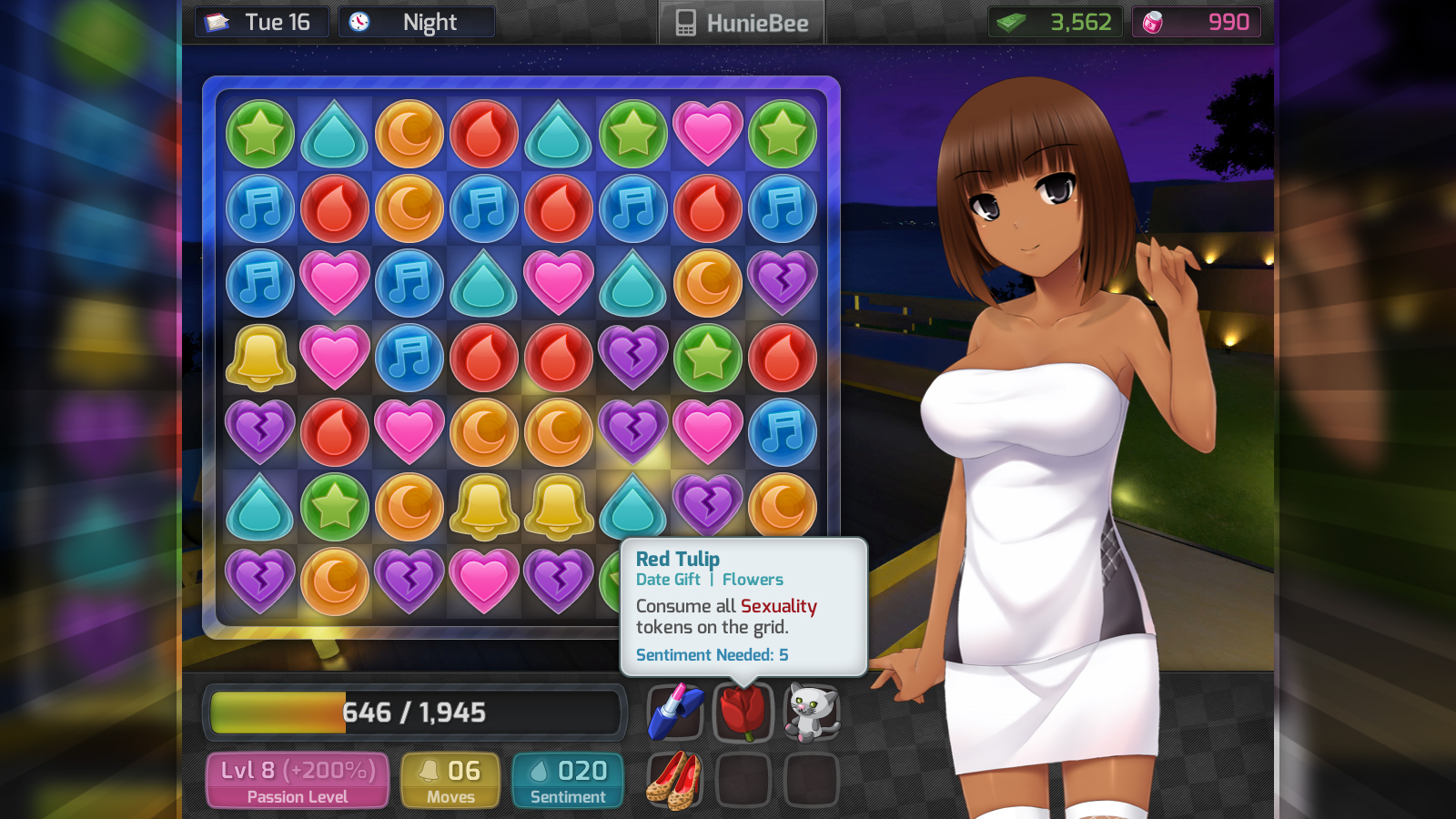 HuniePop 游戏截图 3