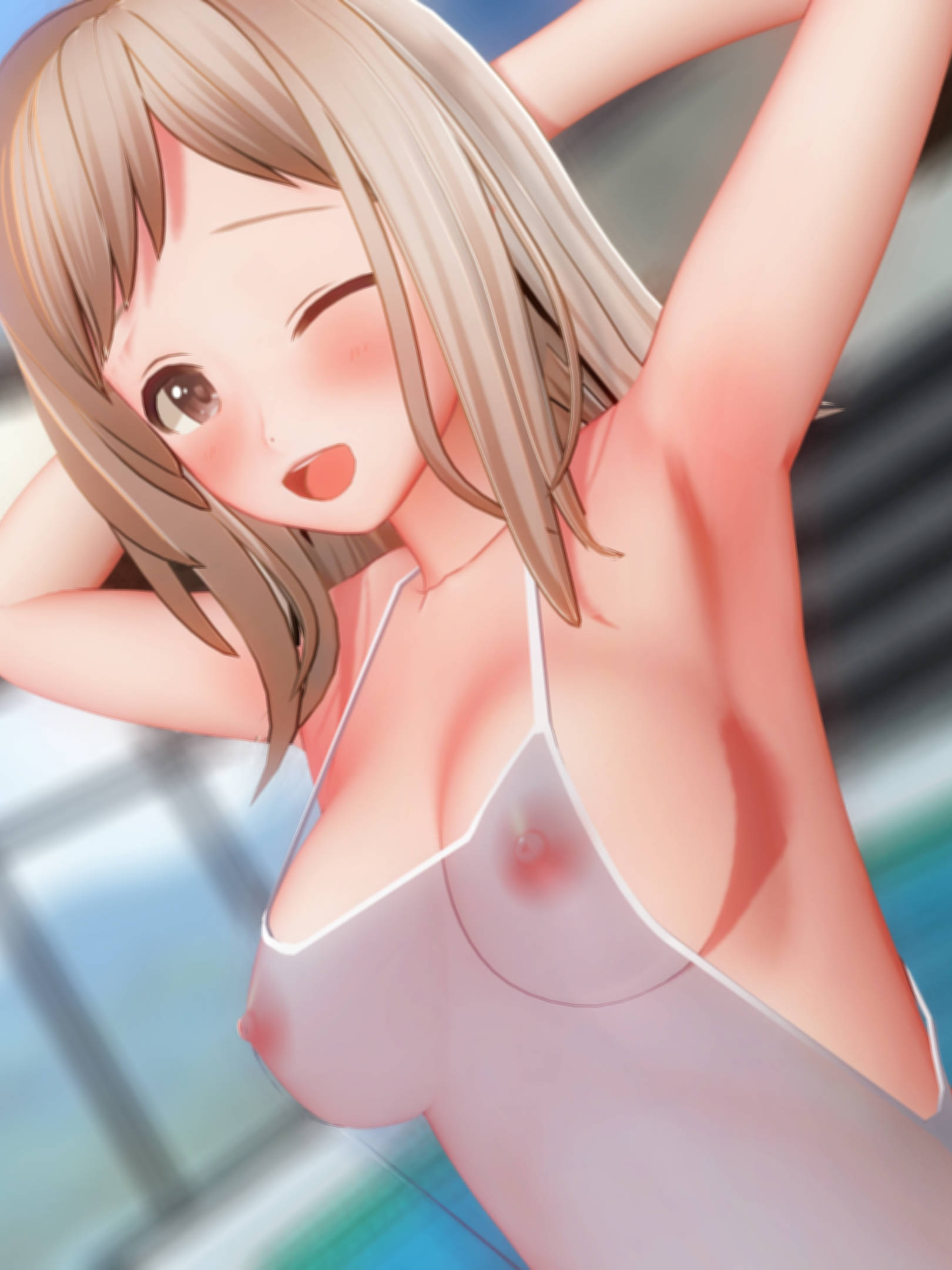 SLG/新作/像素动态 | お手軽同棲ルーム/女友一起做爱吧【20230513】 游戏截图 1