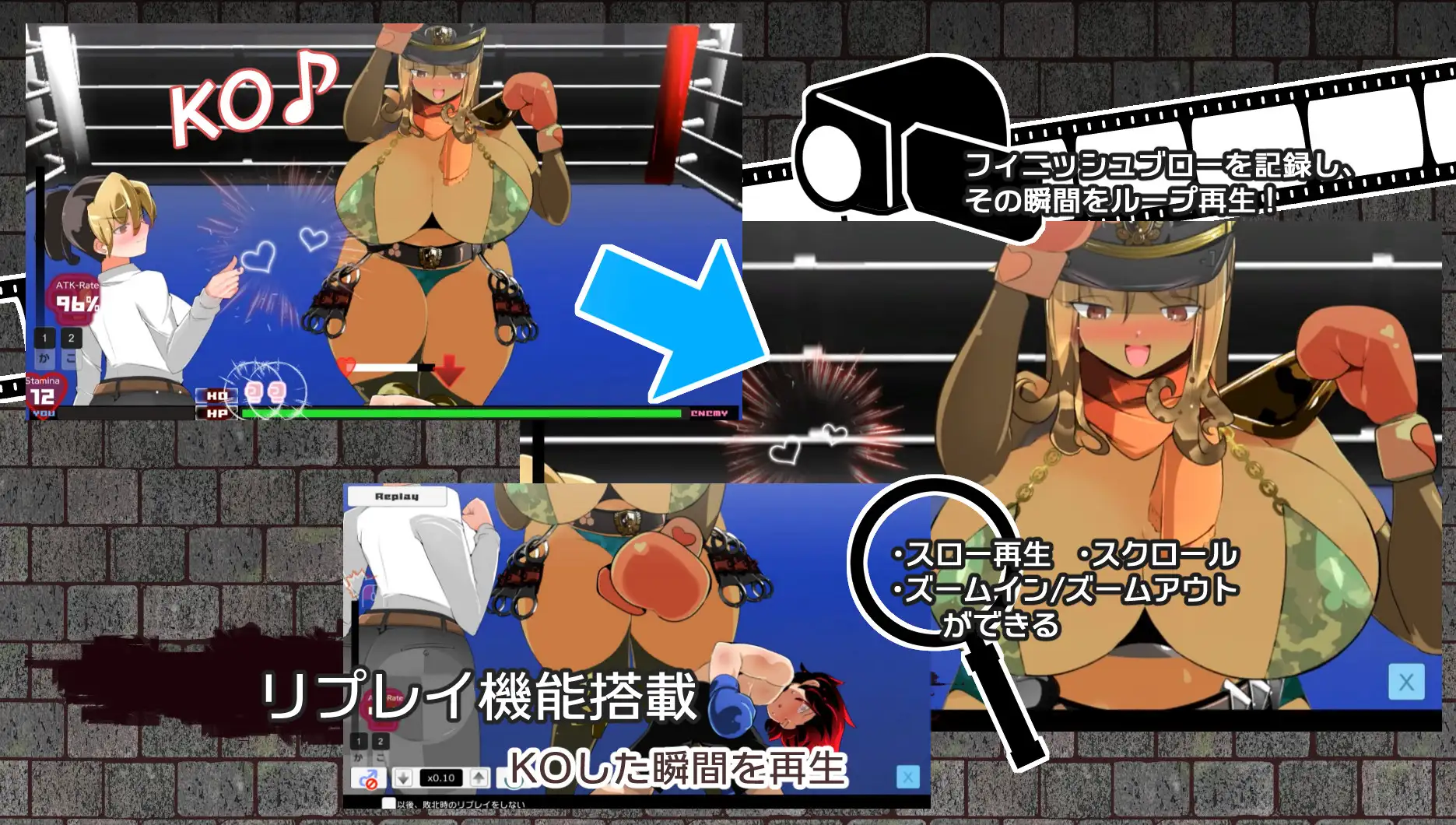 ACT格斗/新作丨スーパーパンチボーイ Ver1.11 【20231207】 游戏截图 7