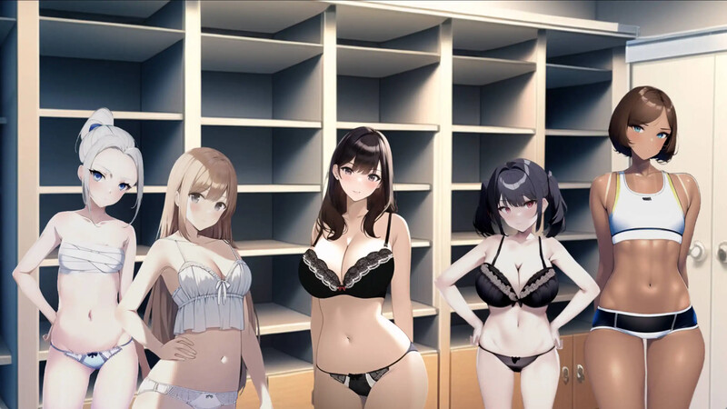 日式SLG/AI生成绘画/2C丨曲线小镇(Curvy Town)V0.4.1 汉化中文【20240814】 游戏截图 5