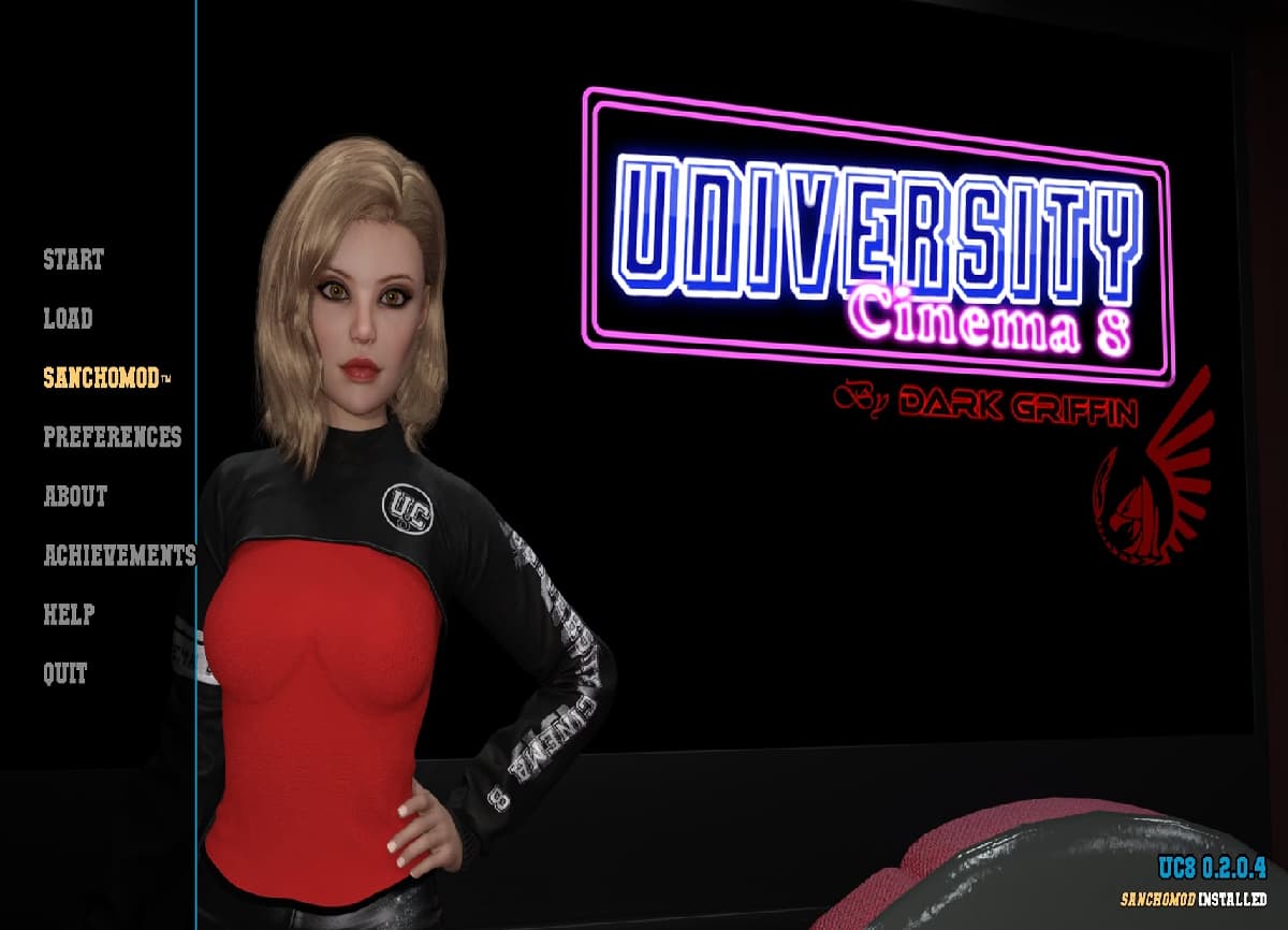 欧美SLG/动态/更新丨 影院的故事 UC8/Unlverslty Cinema 8 v0.3.0 汉化版 【20250209】 游戏截图 5