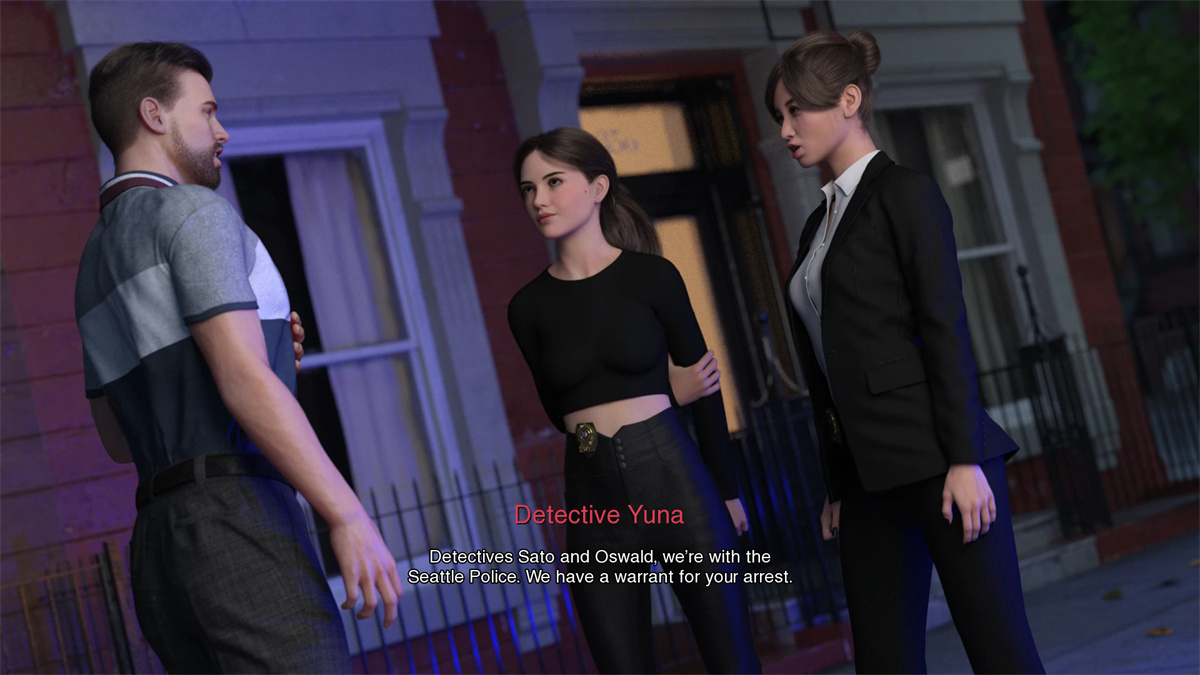 欧美SLG汉化3D丨绑定： 扭结约会 Bindr Kink Dating v0.1.9【20240329】 游戏截图 1
