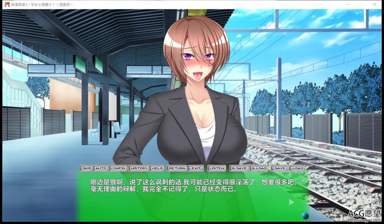 痴汉电车3：怀孕复仇调查官！汉化版+全CG存档 游戏截图 5