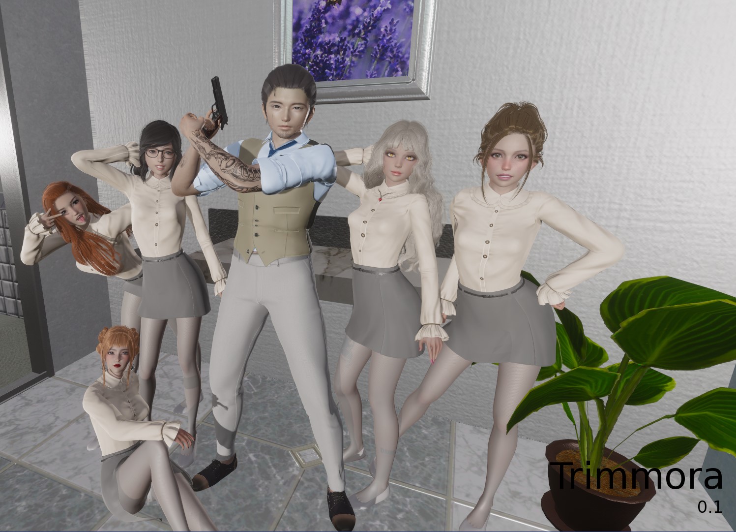 【欧美SLG汉化3D】特里莫拉 Trimmora v0.1 汉化版 游戏截图 2
