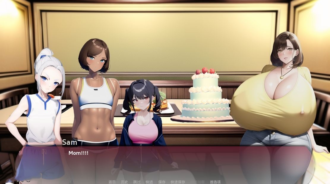 亚洲风SLG/巨乳/更新丨 曲线小镇 Curvy Town V0.4.2 汉化版 【20241015】 游戏截图 5