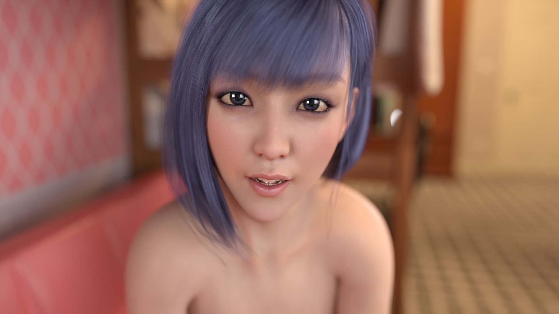 欧美SLG/扶她/动态/更新丨 艰难时期 过得很艰难 Having a HARD Time V0.4.1 PC/汉化 官中版 【20250417】 游戏截图 1