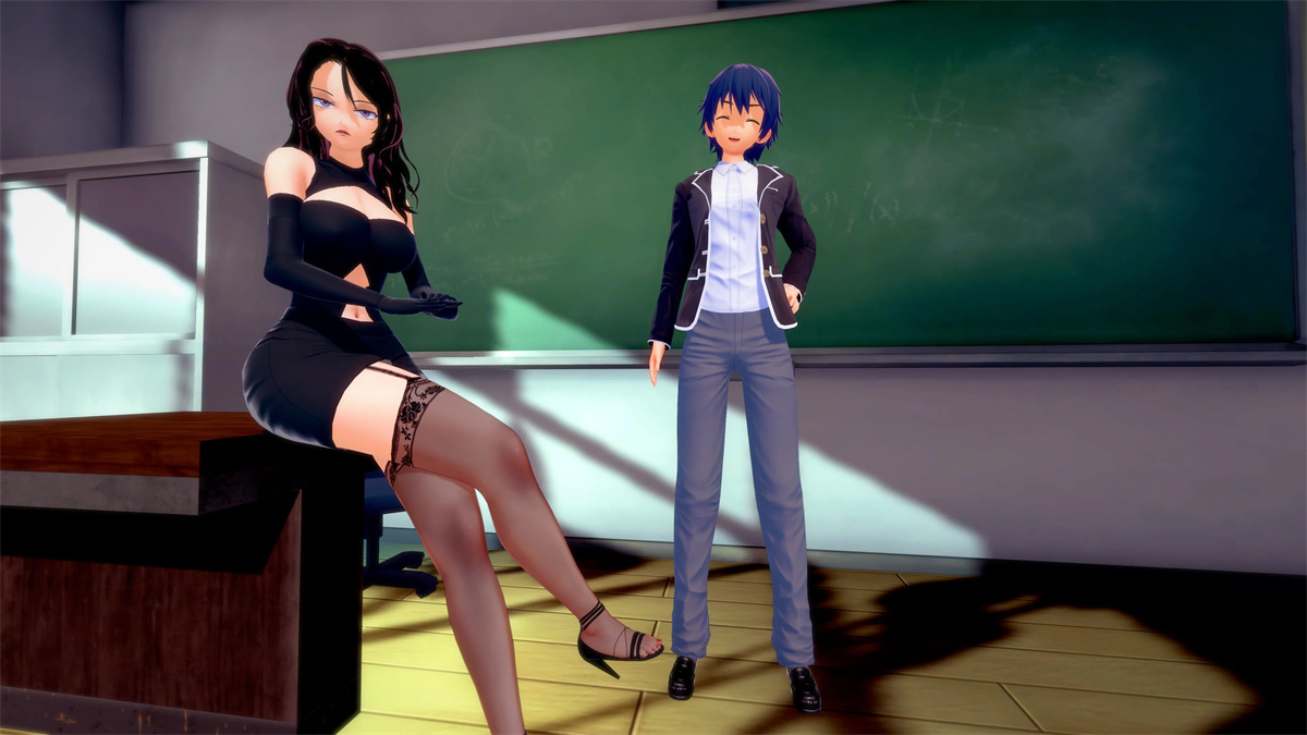 日系SLG/AIGPT汉化/3D丨色欲学院 Lustful College Rework v0.33【20240809】 游戏截图 1