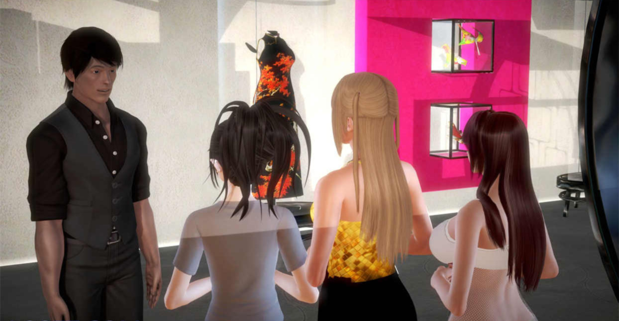 虚幻爱情 （A Virtual Love）-0.1汉化版【PC0818】 游戏截图 2