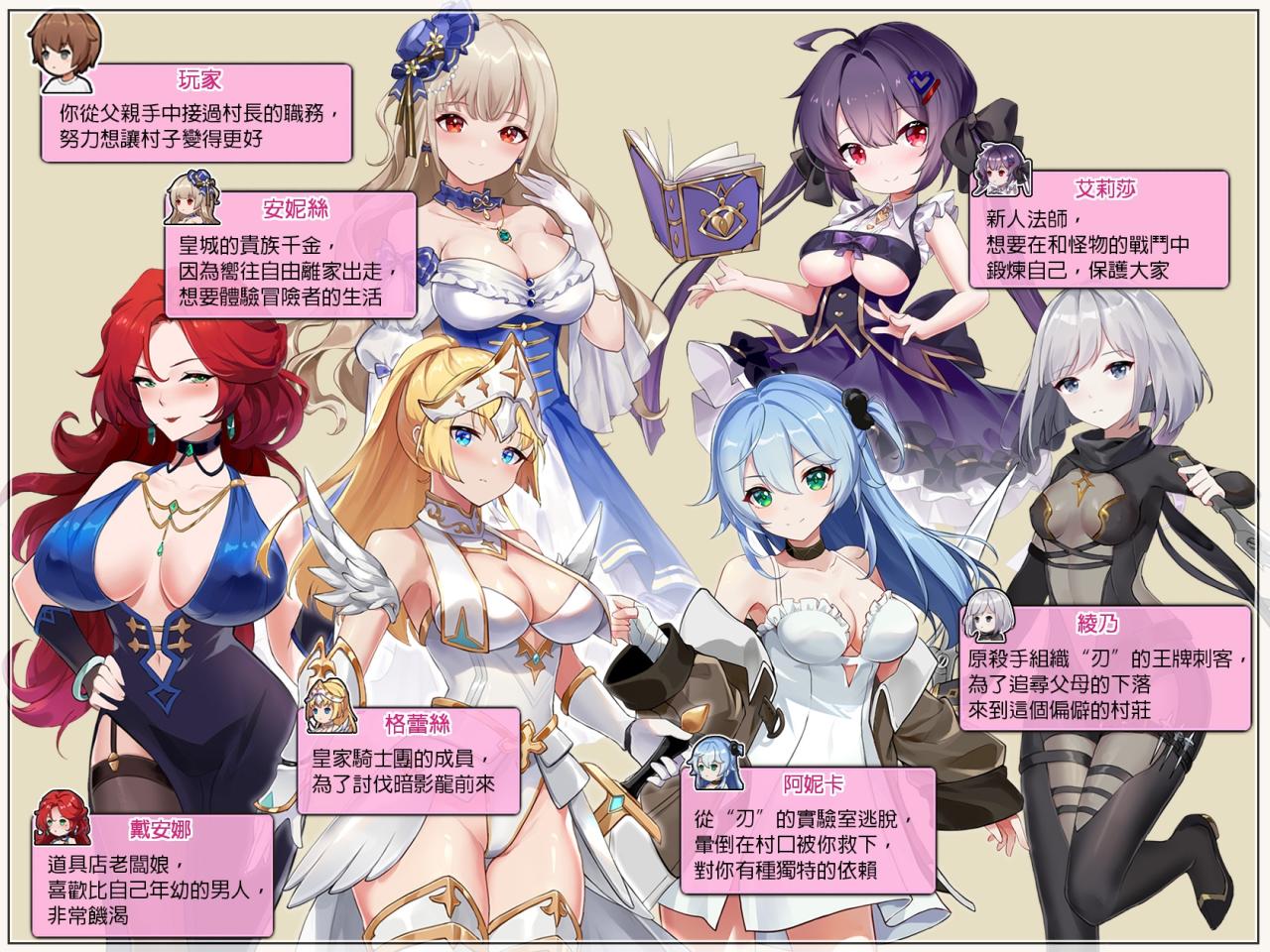边境之村 性爱与冒险~邊境之村 性愛與冒險~V1.6官方中文版【20230405】 游戏截图 7