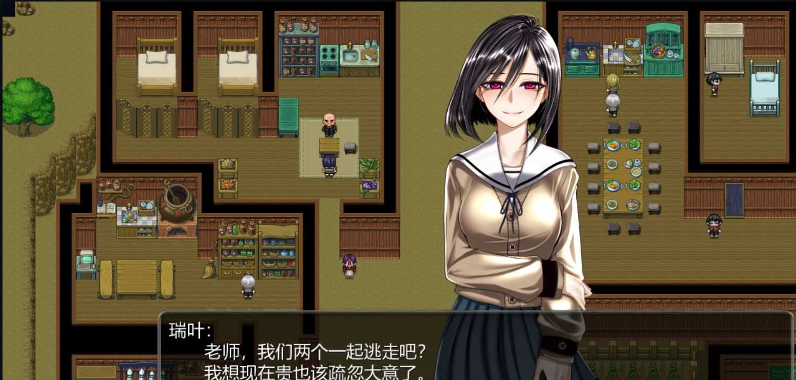 RPG/汉化丨诺瓦莱岛：被咬到就完了/ノロワレ島 ～ 噛まれたらもうおしまい ～ V1.06魔改精翻汉化版+全回想 丨【20230715】 游戏截图 6
