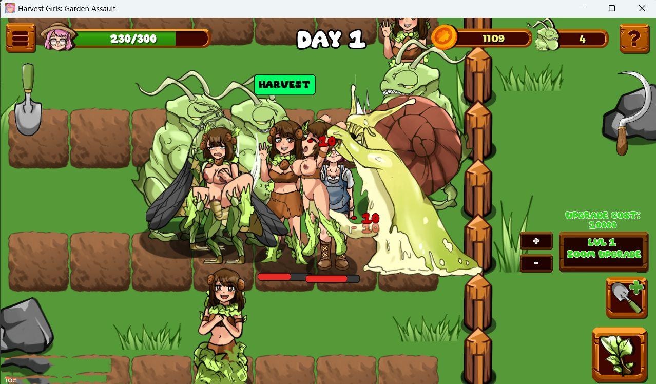 动态/塔防丨   HarvestGirls    植物娘大战害虫  demo【20240920】 游戏截图 2