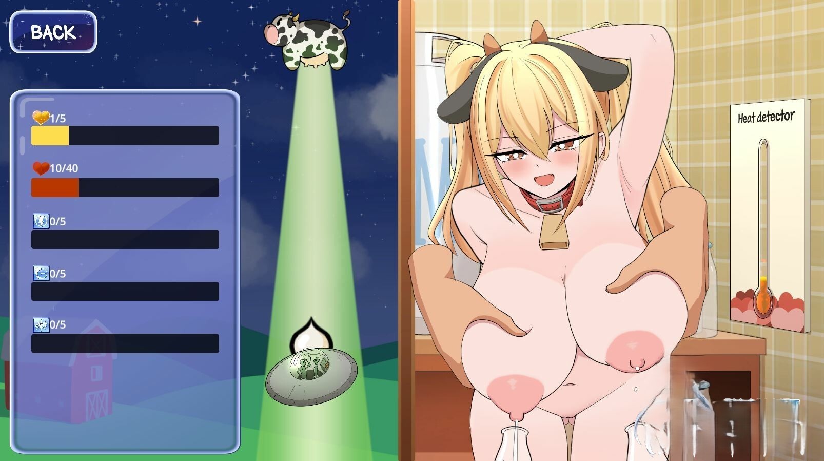 SLG/STEAM官中/巨乳/挤奶/中出/步兵/更新丨母牛咖啡厅/Cowgirl's Café【20241231】 游戏截图 4