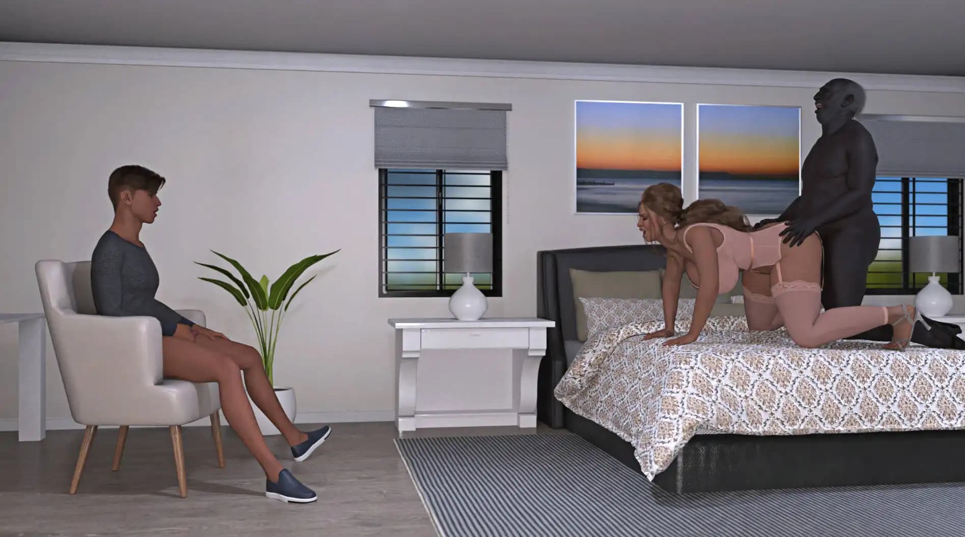 SLG/汉化丨 黑屋 Blacked House   v0.4.0 PE【20250323】 游戏截图 6