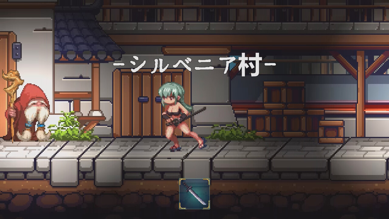 新作/像素ACT/官中丨剑客晴海的冒险 / SwordsGirl Harumi【20240623】 游戏截图 2