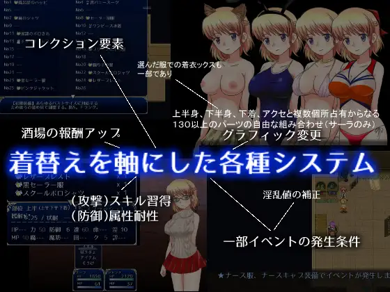舞娘战队~剑舞者萨拉！踊子戦隊ソードダンサー 云翻汉化版 【20221230】 游戏截图 2