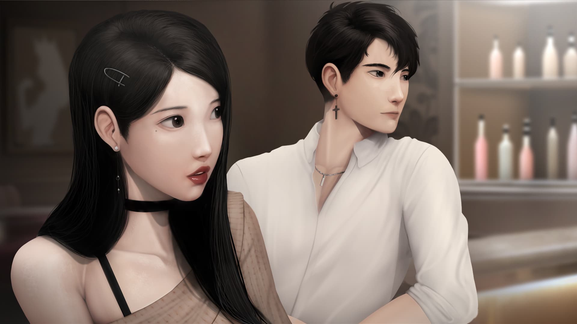 SLG/汉化/动态丨 灰姑娘的玻璃项圈/Cinderella's Glass Collar Ver0.2.1 AI汉化 【20250107】 游戏截图 3