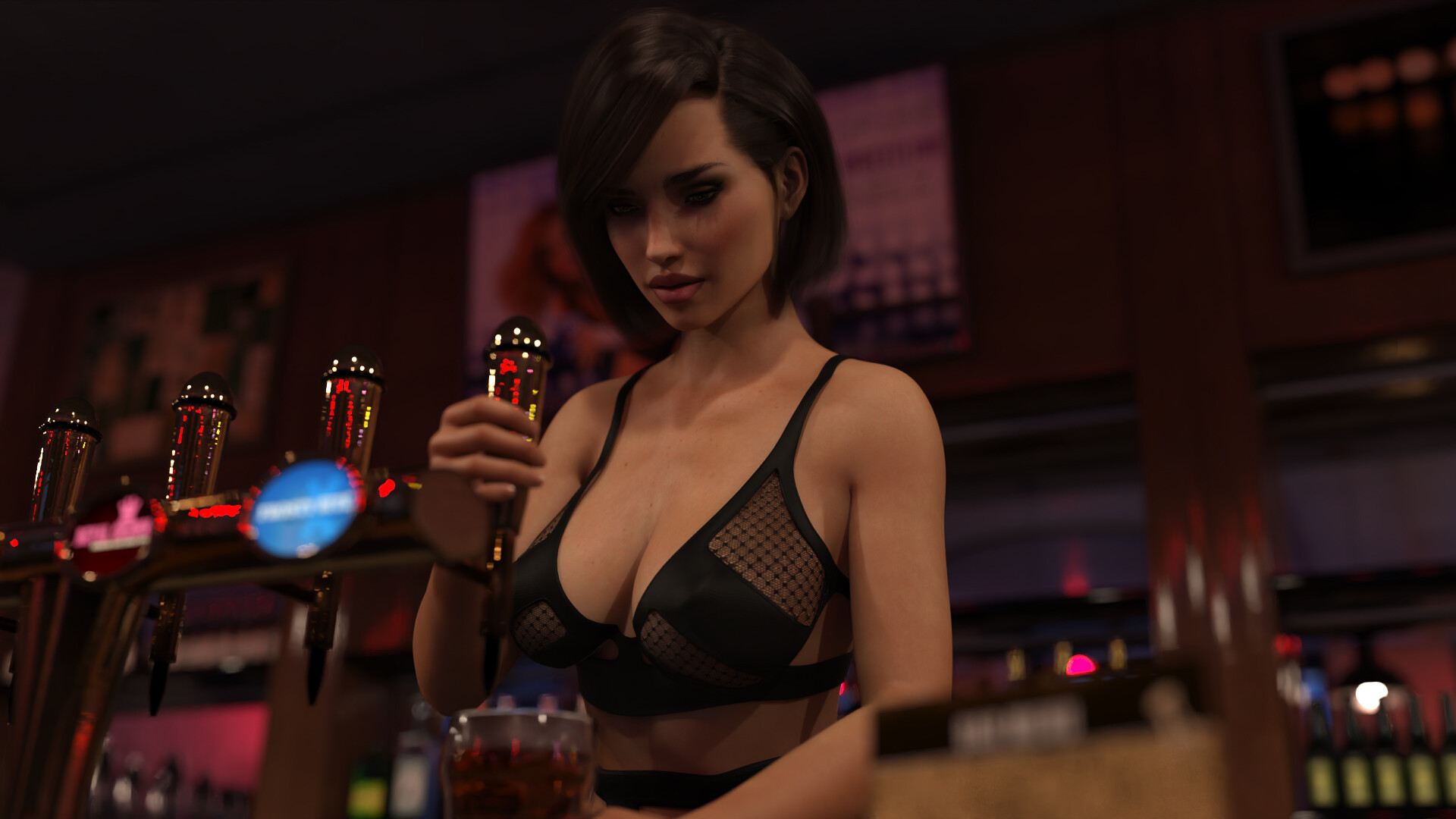 欧美SLG汉化动态丨回到米娅身边 Returning to Mia  v1.2.0【20231225】 游戏截图 4