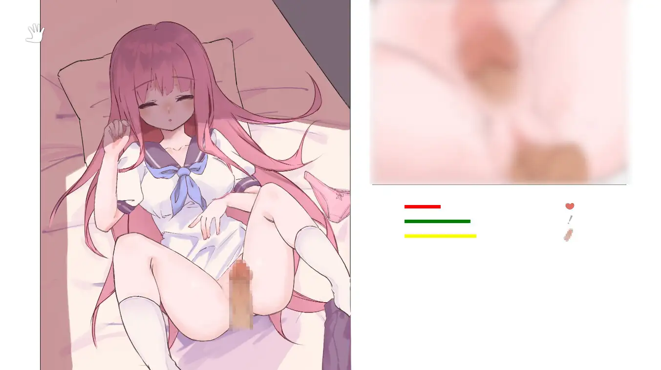 SLG/新作/触摸丨自慢の生徒会長—睡眠姦100M/【20240114】 游戏截图 1