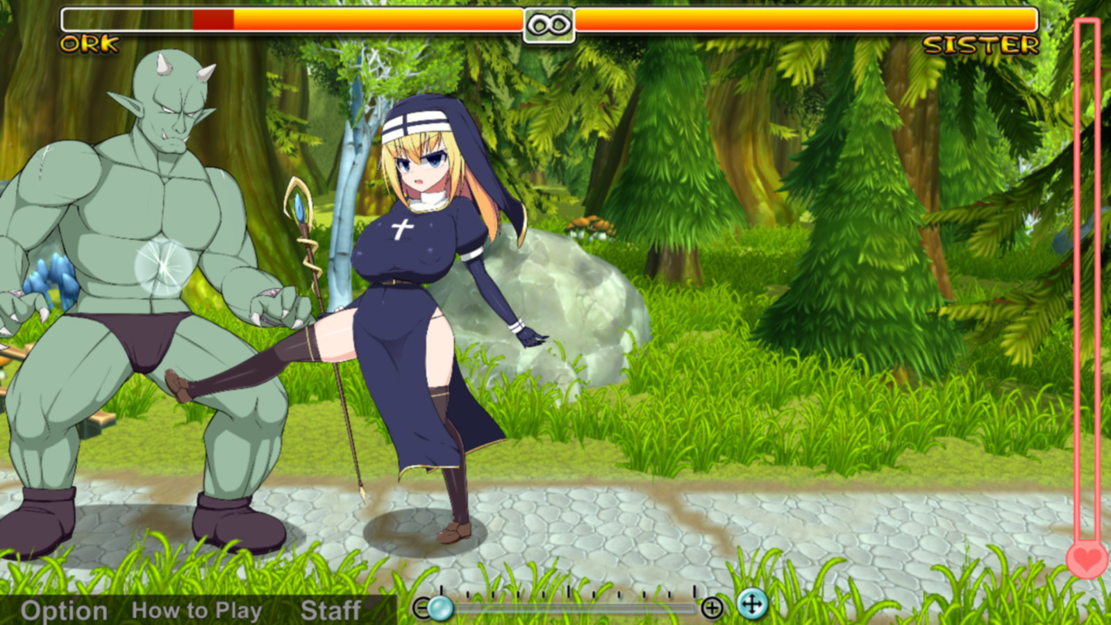 哥布林vs修女Sister Fight v 1.2 游戏截图 2